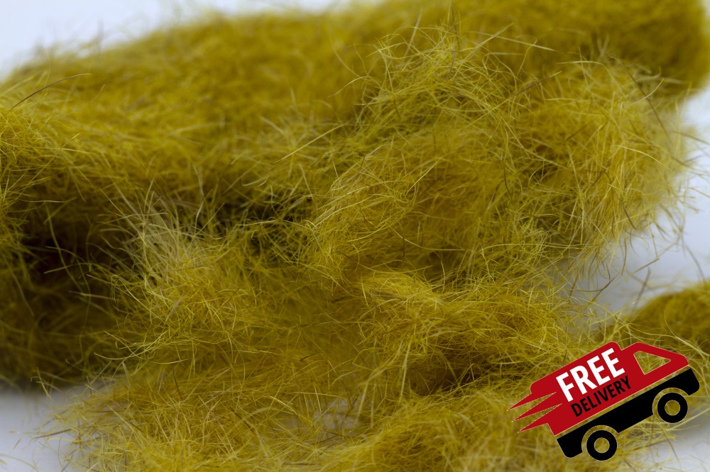 Maveric Golden Olive 50Gram Seal Fur Dubbing Bulk Trade Pack Fly Tying Materials